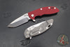 Hinderer XM-18 3.25"- Spanto Edge- Working Finish Titanium and Various G-10 Handle Scales- Stonewash Magnacut Steel Blade
