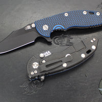 Hinderer XM-18 3.5"- Bowie Edge- Battle Black DLC Finished Titanium with Various G-10 Handle- Battle Black DLC Finished Magnacut Blade