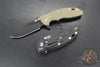 Hinderer XM-18 3.5"- Bowie Edge- Battle Black DLC Finished Titanium with Various G-10 Handle- Battle Black DLC Finished Magnacut Blade