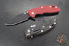 Hinderer XM-18 3.5"- Bowie Edge- Battle Black DLC Finished Titanium with Various G-10 Handle- Battle Black DLC Finished Magnacut Blade