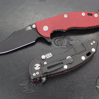 Hinderer XM-18 3.5"- Bowie Edge- Battle Black DLC Finished Titanium with Various G-10 Handle- Battle Black DLC Finished Magnacut Blade