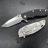 Hinderer XM-18 3.5"- Harpoon Spanto- Stonewash Titanium And Various G-10 Handles- Stonewash Magnacut Blade