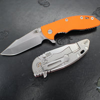 Hinderer XM-18 3.5"- Harpoon Spanto- Stonewash Titanium And Various G-10 Handles- Stonewash Magnacut Blade