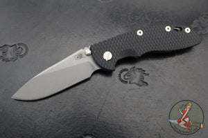 Hinderer XM-18 3.5"- NON FLIPPER- Slicer Edge- Hollow Grind- Working Finish Ti And Various G-10 Handles- Working Finish 20CV Steel Blade