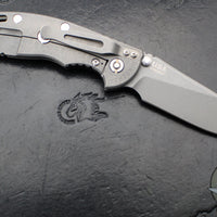 Hinderer XM-18 3.5"- NON FLIPPER- Slicer Edge- Hollow Grind- Working Finish Ti And Various G-10 Handles- Working Finish 20CV Steel Blade