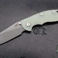 Hinderer XM-18 3.5"- NON FLIPPER- Slicer Edge- Hollow Grind- Working Finish Ti And Various G-10 Handles- Working Finish 20CV Steel Blade