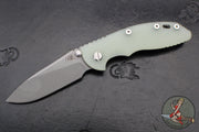 Hinderer XM-18 3.5"- NON FLIPPER- Slicer Edge- Hollow Grind- Working Finish Ti And Various G-10 Handles- Working Finish 20CV Steel Blade