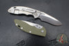 Hinderer XM-18 3.5"- NON FLIPPER- Recurve Edge- Stonewash Ti And Various G-10 Scale- Stonewash Finished Magnacut Steel Blade