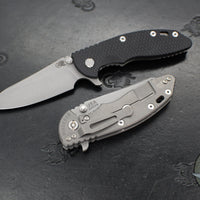 Hinderer XM-18 3.5"- Sheepsfoot- Working Finish Titanium Handle- Various G-10 Scales- Working Finish S45VN Steel Blade