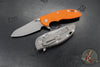 Hinderer XM-18 3.5"- Sheepsfoot- Working Finish Titanium Handle- Various G-10 Scales- Working Finish S45VN Steel Blade