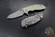 Hinderer XM-18 3.5"- Sheepsfoot- Working Finish Titanium Handle- Various G-10 Scales- Working Finish S45VN Steel Blade
