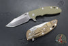 Hinderer XM-18 3.5"- Skinny Harpoon Spanto- Stonewash Bronze Titanium And Various G-10 Handles- Stonewash Magnacut Steel Blade