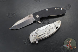 Hinderer XM-18 3.5"- Skinny Harpoon Spanto- Stonewash Titanium And Various G-10 Handles- Stonewash Magnacut Steel Blade