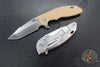 Hinderer XM-18 3.5"- Skinny Harpoon Spanto- Stonewash Titanium And Various G-10 Handles- Stonewash Magnacut Steel Blade