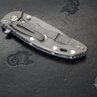 Hinderer XM-18 3.5"- Skinny Harpoon Spanto- Working Finish Titanium And Various G-10 Handles- Working Finish Magnacut Steel Blade