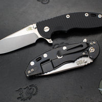 Hinderer XM-18 3.5"- Slicer Edge- Hollow Grind- Stonewash DLC Titanium and Various G-10 Scales- Stonewashed 20CV Blade