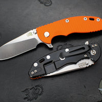Hinderer XM-18 3.5"- Slicer Edge- Hollow Grind- Stonewash DLC Titanium and Various G-10 Scales- Stonewashed 20CV Blade