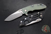 Hinderer XM-18 3.5"- Slicer Edge- Hollow Grind- Stonewash DLC Titanium and Various G-10 Scales- Stonewashed 20CV Blade