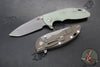 Hinderer XM-18 3.5"- Spanto Edge- Battle Bronze Ti And Various G-10 Handles- Working Finish Blade