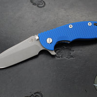 Hinderer XM-18 3.5"- Spanto Edge- LINER LOCK- Working Finish Ti And Various G-10 Handles- Working Finish Blade