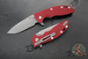 Hinderer XM-18 3.5"- Spanto Edge- LINER LOCK- Working Finish Ti And Various G-10 Handles- Working Finish Blade