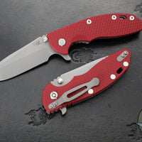 Hinderer XM-18 3.5"- Spanto Edge- LINER LOCK- Working Finish Ti And Various G-10 Handles- Working Finish Blade