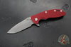 Hinderer XM-18 3.5"- Spanto Edge- LINER LOCK- Working Finish Ti And Various G-10 Handles- Working Finish Blade