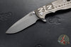 Hinderer XM-18 3.5"- SPECIAL VETERAN'S DAY 2022- Spearpoint Edge- Battle Bronze Finished Handle- Working Finish Blade