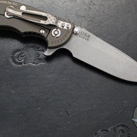 Hinderer XM-18 3.5"- SPECIAL VETERAN'S DAY 2022- Spearpoint Edge- Battle Bronze Finished Handle- Working Finish Blade