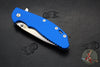 Hinderer XM-24 4.0"- Spearpoint- Stonewash Blue Ti And Blue G-10 Handle- Stonewash Finish S45VN Blade