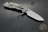 Hinderer XM-24 4.0"- Spearpoint- Working Finish Ti And Red G-10 Handle- Working Finish S45VN Blade