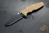 Hinderer Eklipse 3.5"- Bowie Blade- Battle Black Titanium And Various G-10 Handle- Battle Black Blade