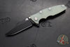 Hinderer Eklipse 3.5"- Bowie Blade- Battle Black Titanium And Various G-10 Handle- Battle Black Blade