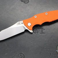 Hinderer Eklipse 3.5"- Skinny Slicer Edge- Hollow Grind- Stonewash Blue Titanium and Various G-10 Scales- Stonewash Magnacut Blade