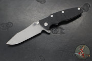 Hinderer Eklipse 3.5"- Skinny Slicer Edge- Hollow Grind- Working Finish Titanium and Various G-10 Scales- Working Finish Magnacut Blade