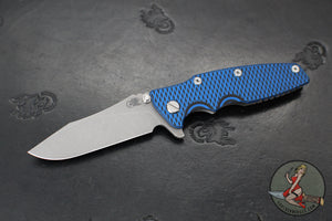 Hinderer Eklipse 3.5"- Skinny Slicer Edge- Hollow Grind- Working Finish Titanium and Various G-10 Scales- Working Finish Magnacut Blade