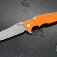Hinderer Eklipse 3.5"- Skinny Slicer Edge- Hollow Grind- Working Finish Titanium and Various G-10 Scales- Working Finish Magnacut Blade