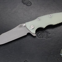 Hinderer Eklipse 3.5"- Skinny Slicer Edge- Hollow Grind- Working Finish Titanium and Various G-10 Scales- Working Finish Magnacut Blade