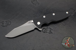 Hinderer Eklipse 3.5"- Slicer Edge- Hollow Grind- Working Finish Titanium and Various G-10 Scales- Working Finish S45VN Blade