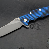 Hinderer Eklipse 3.5"- Slicer Edge- Hollow Grind- Working Finish Titanium and Various G-10 Scales- Working Finish S45VN Blade