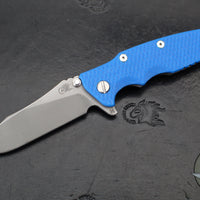 Hinderer Eklipse 3.5"- Slicer Edge- Hollow Grind- Working Finish Titanium and Various G-10 Scales- Working Finish S45VN Blade