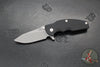 Hinderer Jurassic- Slicer Edge- Hollow Grind- Battle Bronze Titanium and Various G-10 Handle Scales- Working Finish Magnacut Steel Blade