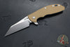 Hinderer XM-24 4.0"- Skinny Wharncliffe Edge- Stonewash Blue Finished Titanium And Various G-10 Handles- Stonewash S45VN Blade