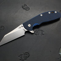 Hinderer XM-24 4.0"- Skinny Wharncliffe Edge- Stonewash Bronze Finished Titanium And Various G-10 Handles- Stonewash S45VN Blade