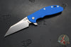 Hinderer XM-24 4.0"- Skinny Wharncliffe Edge- Stonewash Bronze Finished Titanium And Various G-10 Handles- Stonewash S45VN Blade