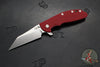 Hinderer XM-24 4.0"- Skinny Wharncliffe Edge- Stonewash Bronze Finished Titanium And Various G-10 Handles- Stonewash S45VN Blade