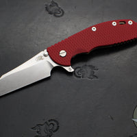 Hinderer XM-24 4.0"- Skinny Wharncliffe Edge- Stonewash Bronze Finished Titanium And Various G-10 Handles- Stonewash S45VN Blade
