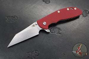 Hinderer XM-24 4.0"- Skinny Wharncliffe Edge- Stonewash Finished Titanium And Various G-10 Handles- Stonewash S45VN Blade
