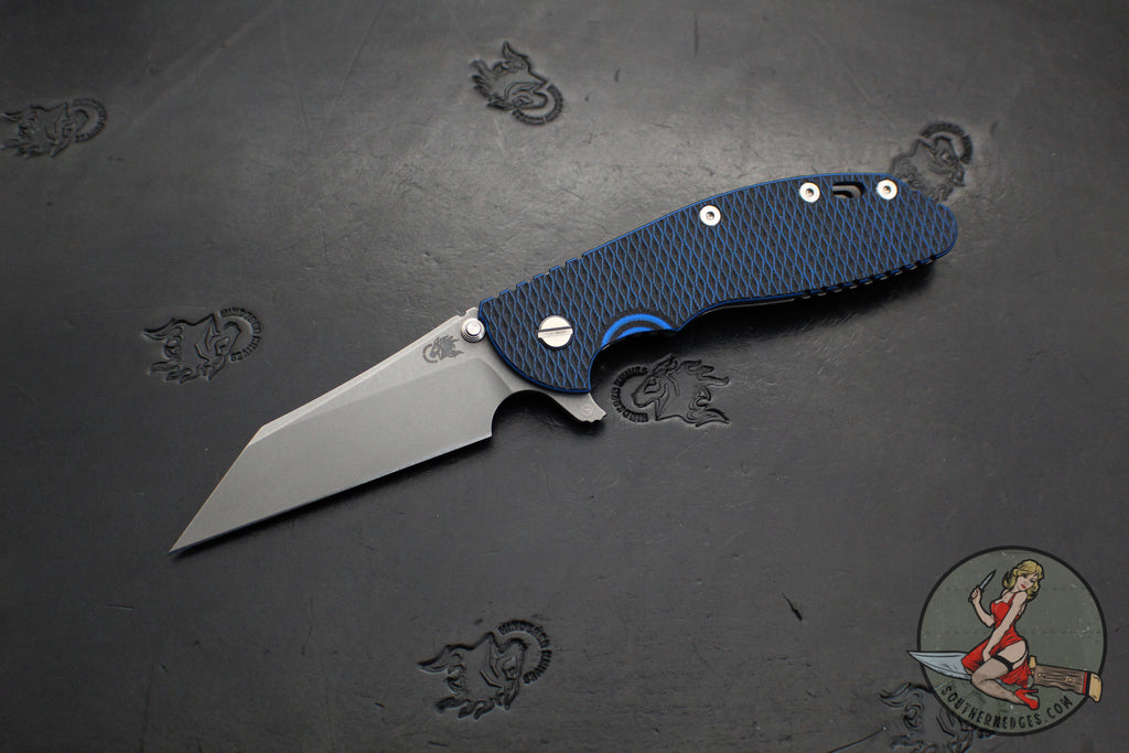 Hinderer XM-24 4.0"- Skinny Wharncliffe Edge- Working Finish Titanium And Various G-10 Handles- Working Finish S45VN Blade