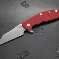 Hinderer XM-24 4.0"- Skinny Wharncliffe Edge- Working Finish Titanium And Various G-10 Handles- Working Finish S45VN Blade